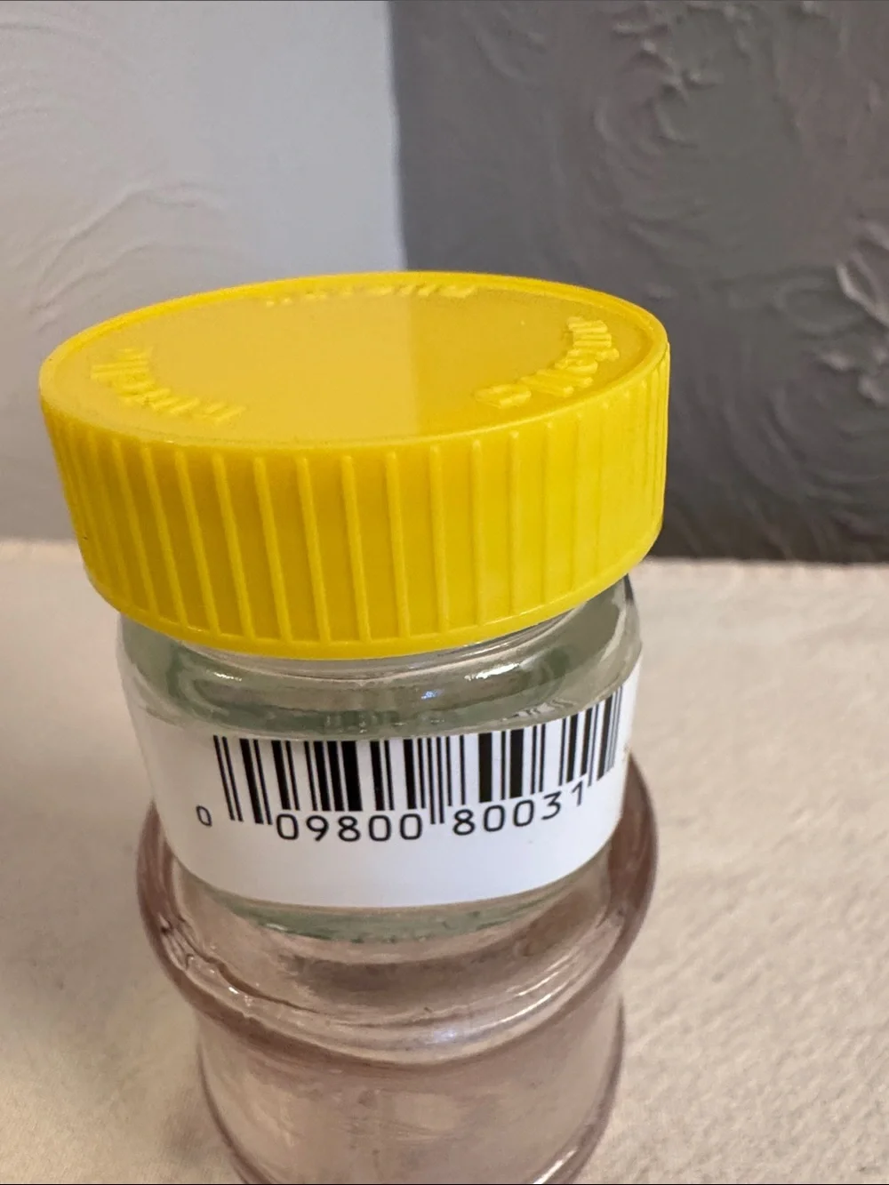 Ella Yellow Mini Jar Decorative Accent